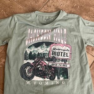 Mighty fine mint green shirt